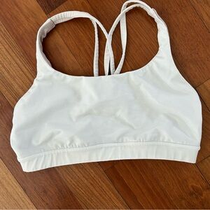 Lululemon Athletica White Sports Bra